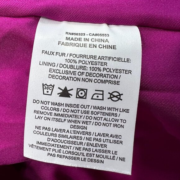 Nike Swoosh Sherpa Full Zip Cropped Jacket Tan Size Small - Picture 6 of 12